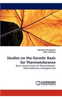 Studies on the Genetic Basis for Thermotolerance