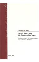 Gerold Spaeth Und Die Rapperswiler Texte