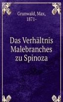 Das Verhaltnis Malebranches zu Spinoza