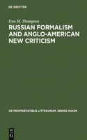 Russian Formalism and Anglo-American New Criticism