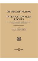Neugestaltung Des Internationalen Rechts