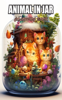 Animal in Jar Coloring Book