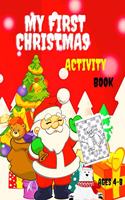 My First Christmas Activity Book Ages 4-8