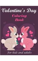 Valentine's Day Coloring Book for Kids and adult