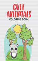 Cute Animals Coloring Book