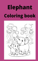 Elephant Coloring book: Kids for Ages 4-8