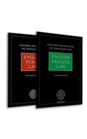 Oxford Principles of English Law