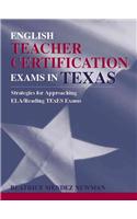 English Teacher Certification Exams in Texas