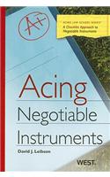 Acing Negotiable Instruments