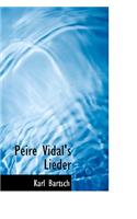 Peire Vidal's Lieder