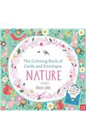 The Coloring Book of Cards and Envelopes: Nature