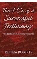 4 C's of a Successful Testimony