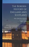 Border-history of England and Scotland