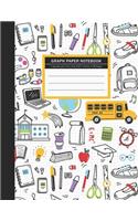 Graph Paper Notebook: Graphing Notebook 5 Squares per inch Quad Ruled Notebook Science & Math Notebook Graph Composition Book For Student & Teacher(2 5 Squares Per Inch Graph Paper)