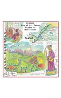 Calendar 2020, France Way of St. James Geneva to Montfaucon