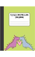 Primary Composition Notebook: Grades K-2. Kindergarten to Early Childhood. 100 Handwriting Practice Pages. 8 x 10