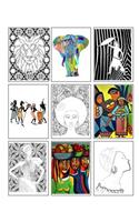 Coloring Book of African Art