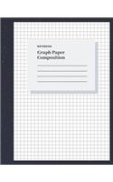 Graph Paper Composition Notebook
