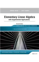 Elementary Linear Algebra with Supplemental Applications