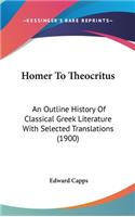 Homer To Theocritus