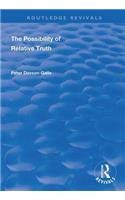 The Possibility of Relative Truth