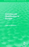 Commercial Distribution in Europe (Routledge Revivals)