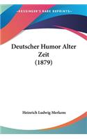 Deutscher Humor Alter Zeit (1879)