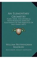 Elementary Geometry