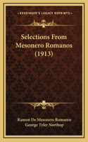 Selections from Mesonero Romanos (1913)