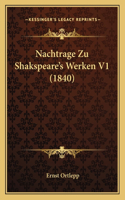 Nachtrage Zu Shakspeare's Werken V1 (1840)