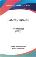 Robert J. Burdette