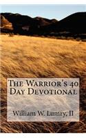 Warrior's 40 Day Devotional: (English)