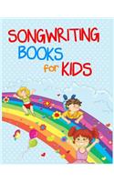 Songwriting Books For Kids: Journal Notebook Lined Pages