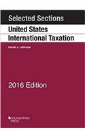 Selected Sections on United States International Taxation