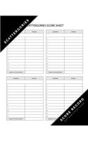 Matthew D. Publishing Scattergories Score Record