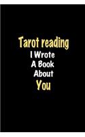 Tarot reading I Wrote A Book About You journal