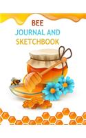 Bee Journal And Sketchbook