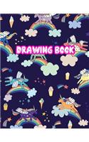 Drawing Book: 8.5" X 11", Personalized Artist Sketchbook: 110 pages, Sketching, Drawing and Creative Doodling Sketch Notebook to Draw and Write Journal (Workbook 