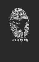 It's in my DNA: Breakdance Notebook 6 x 9 Dotted Dot Grid Journal Gift For Breakdancers (108 Pages)