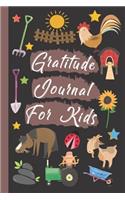 Gratitude Journal For Kids. Farm Life Theme