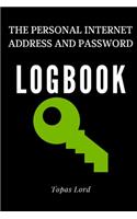 The Personal Internet Address And Password Logbook