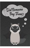 Birman Cat Lined Notebook: A Halloween Themed Notebook for Birman Lovers(3 Cat Halloween Notebooks and Journals)