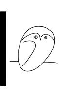 Premium Notebook: Owl - Pablo Picasso - College Ruled Notebook - Journal(5 Premium Notebooks)