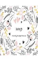 2019 Monthly Budget Planner