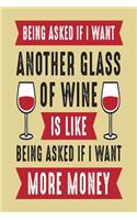 Being Asked If I Want Another Glass of Wine: Pocket Planner October 2018 - December 2019 Daily Weekly Monthly Calendar Organizer
