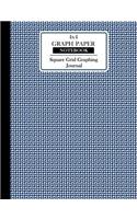 4x4 Graph Paper Notebook. Square Grid Graphing Journal