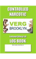 Controlled Narcotic Log Book