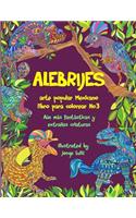 Alebrijes libro para colorear No3 - arte popular Mexicano