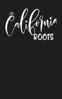 California Roots: State of California College Ruled 6"x9" 120 Page Lined Notebook