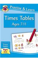 New Curriculum Practise & Learn: Times Tables for Ages 7-11